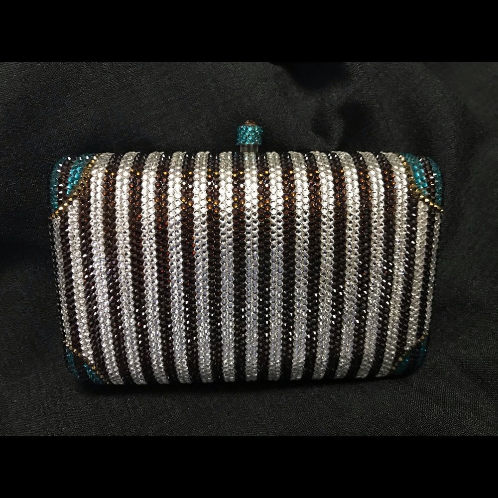 Henri Bendel Crystal Minaudiere Bag